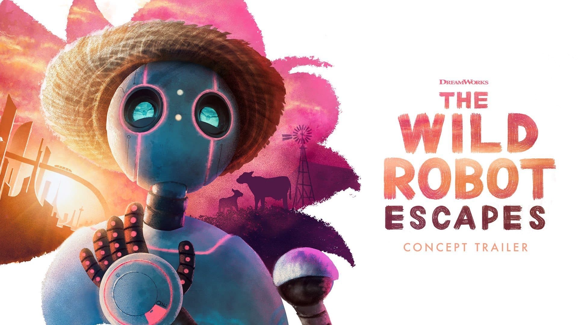 Pano de fundo do filme The Wild Robot Escapes