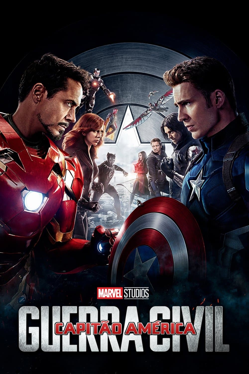 Poster do filme Capitão América: Guerra Civil