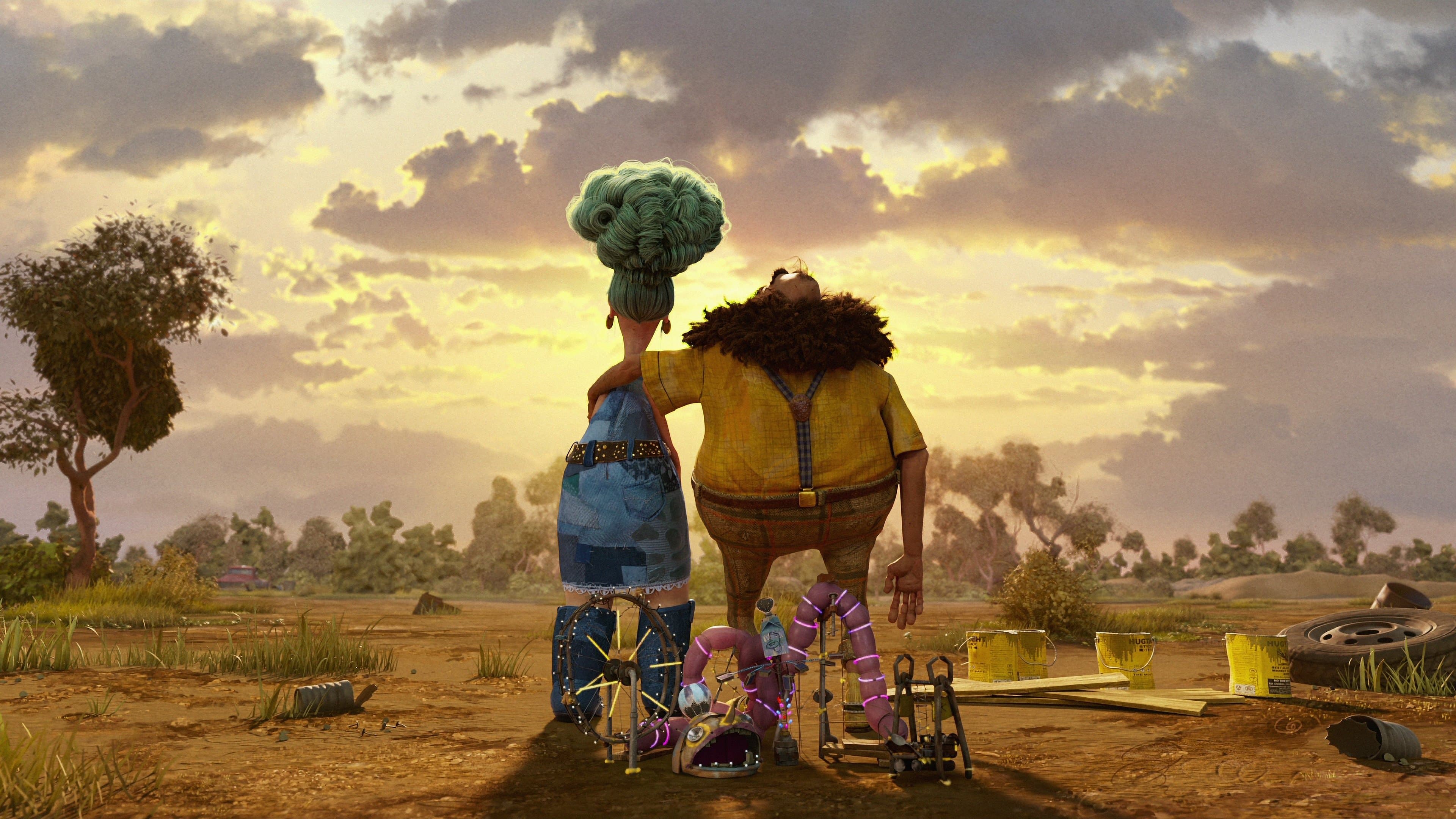 Pano de fundo do filme Os Pestes