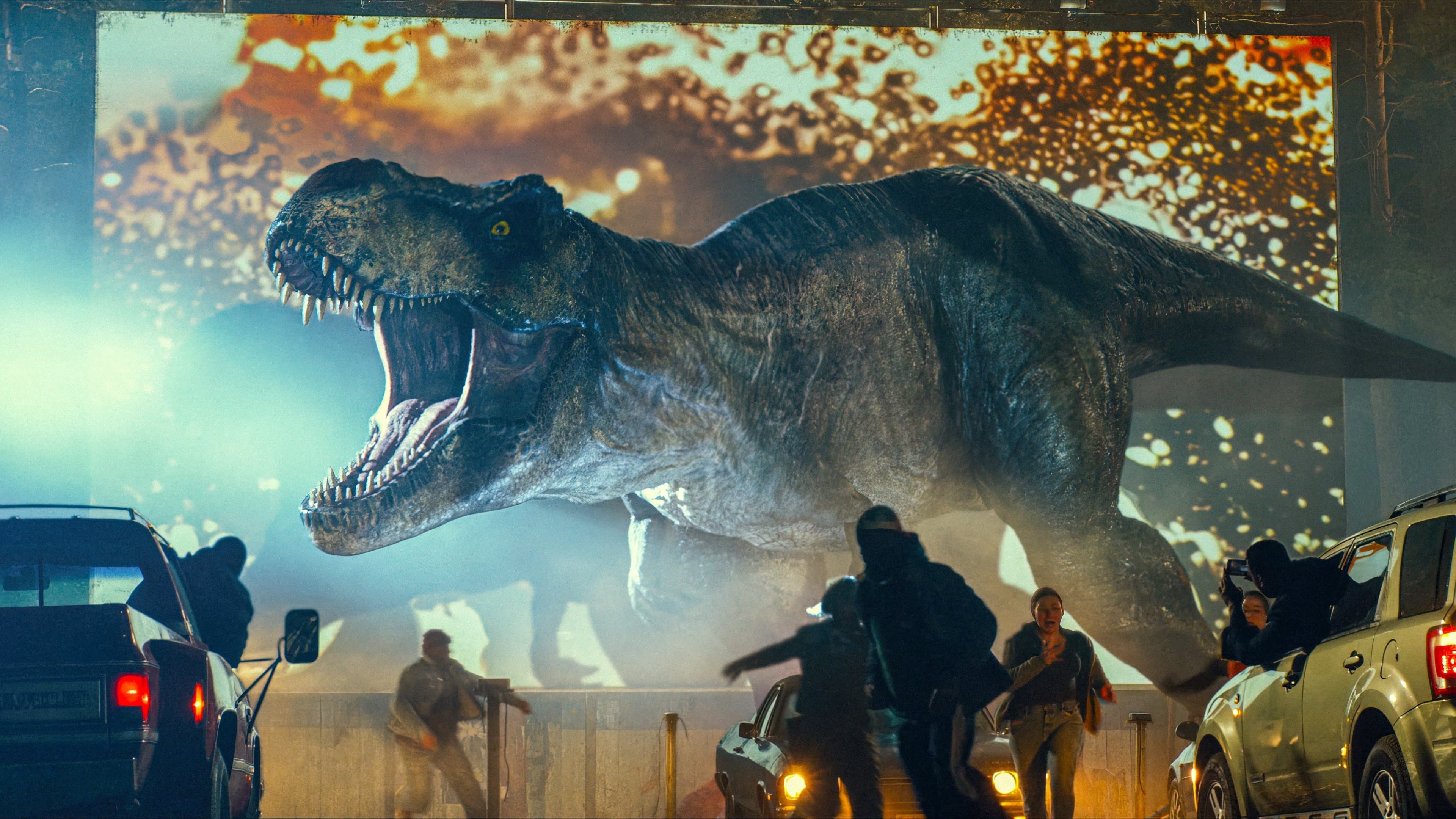Pano de fundo do filme Jurassic World: Domínio