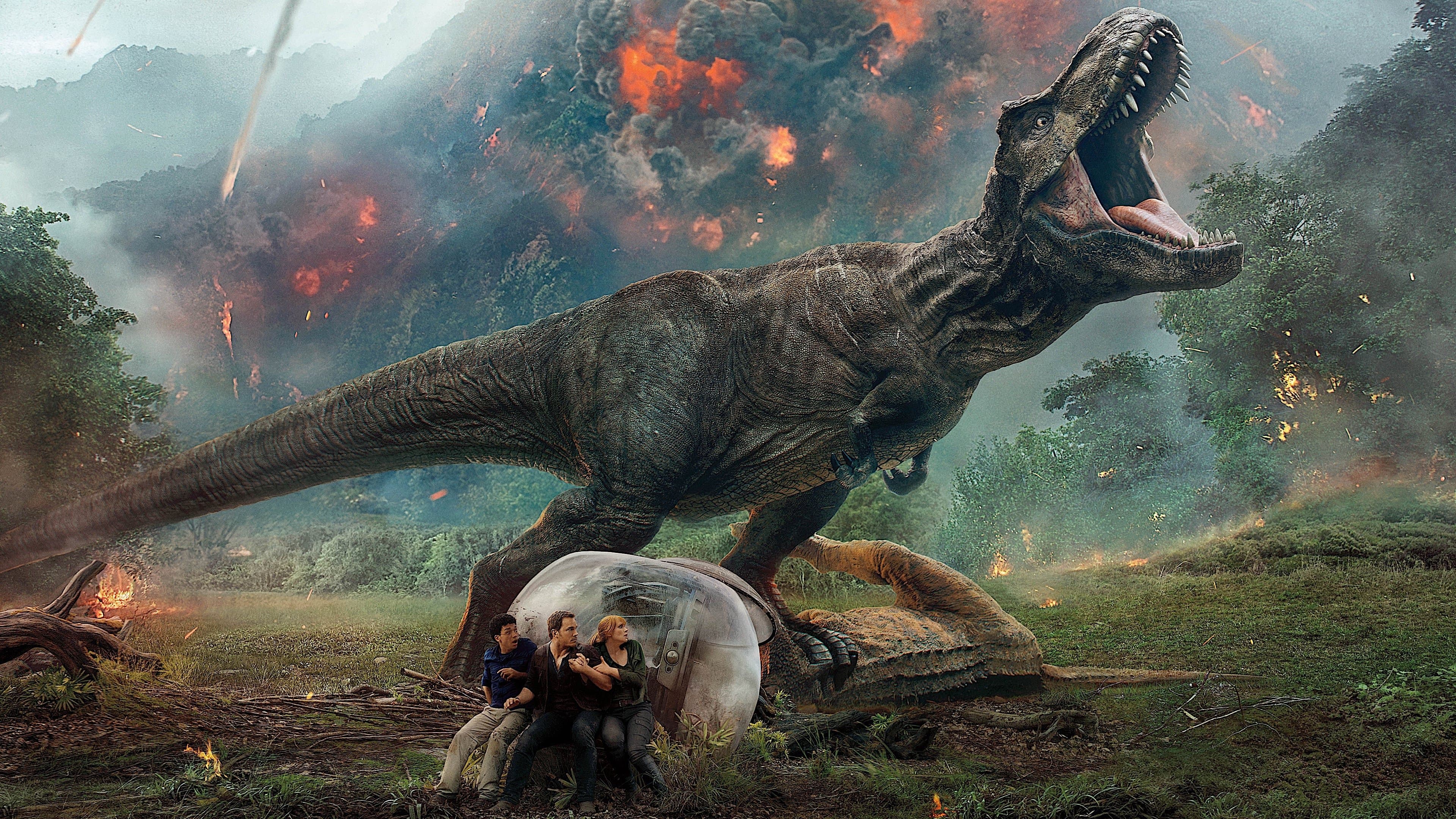 Pano de fundo do filme Jurassic World: Reino Ameaçado
