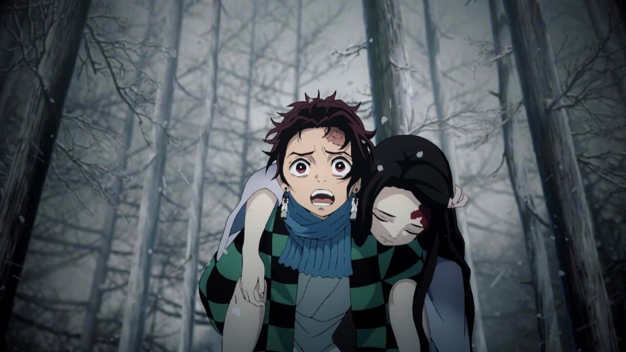 Pano de fundo do filme 鬼滅の刃 兄妹の絆