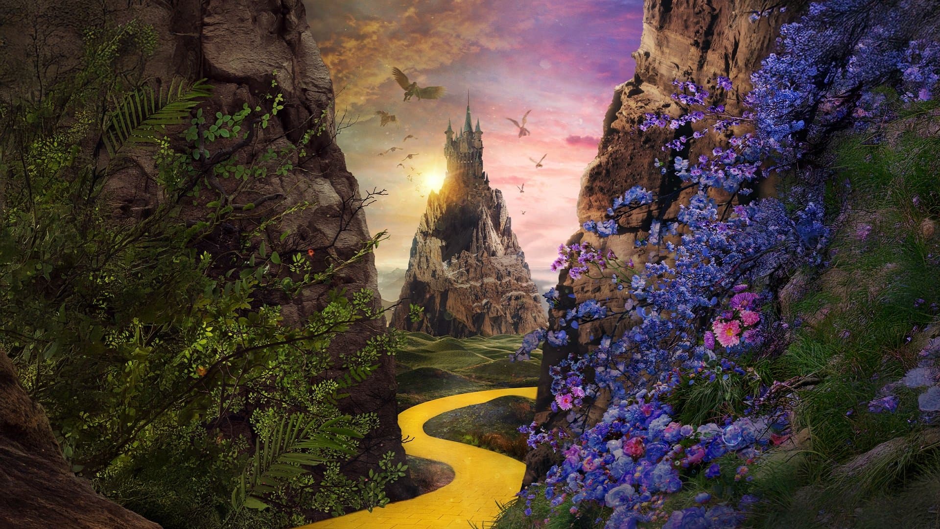 Pano de fundo do filme Wicked: Parte 2