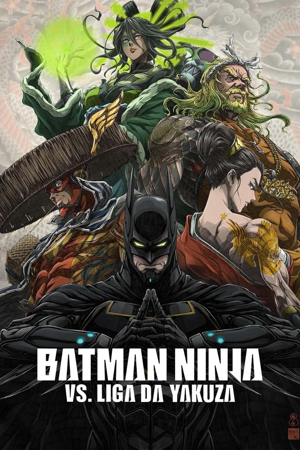 Poster do filme Batman Ninja vs. Liga da Yakuza