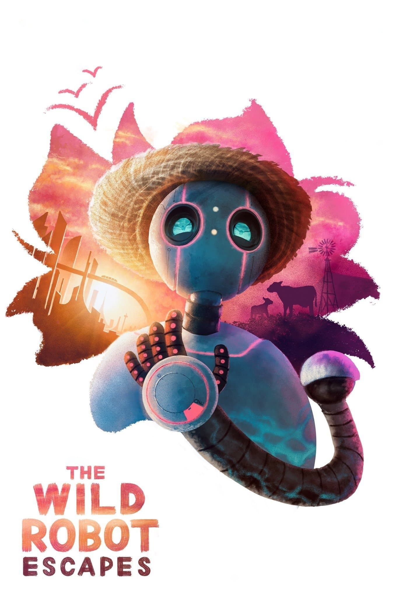 Poster do filme The Wild Robot Escapes