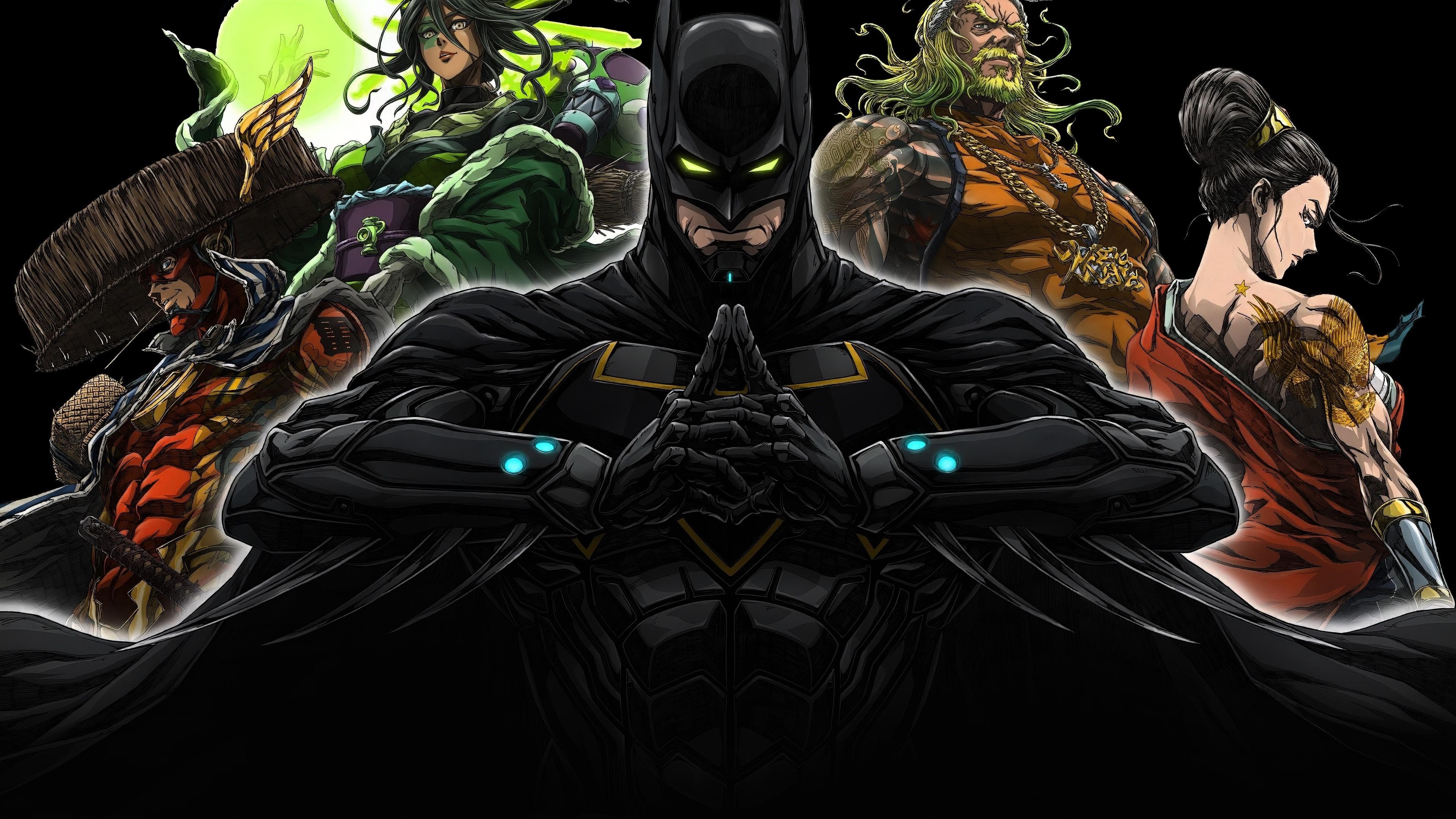 Pano de fundo do filme Batman Ninja vs. Liga da Yakuza