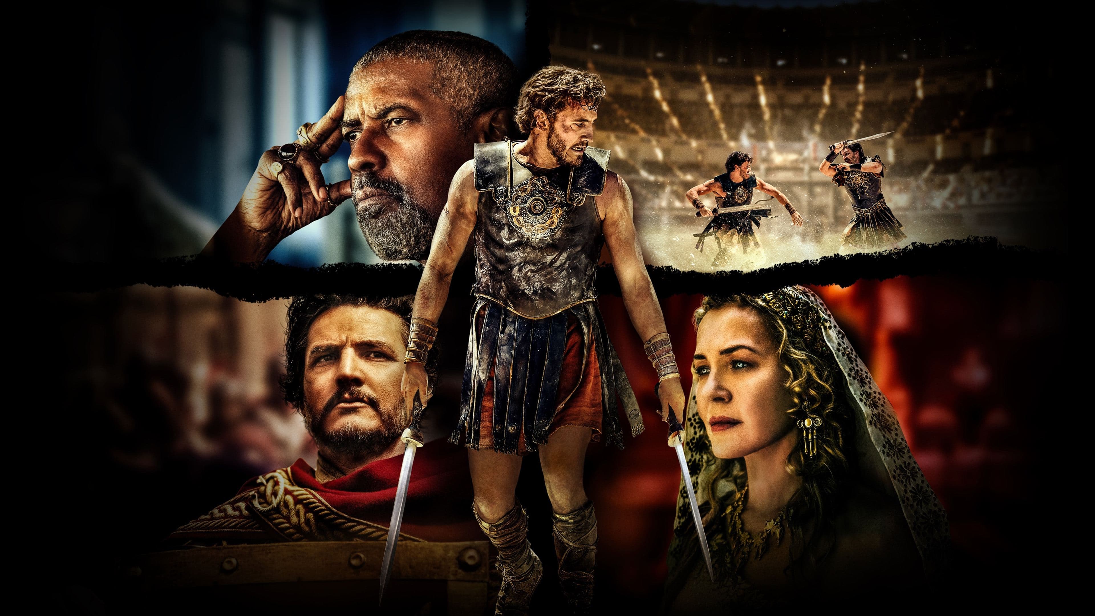 Pano de fundo do filme Gladiador II