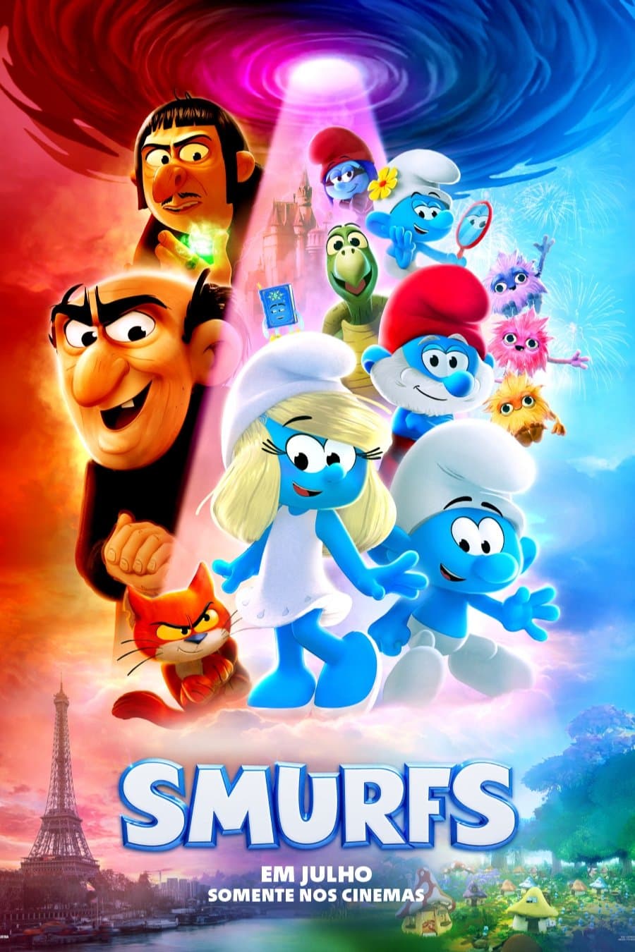 Poster do filme Smurfs