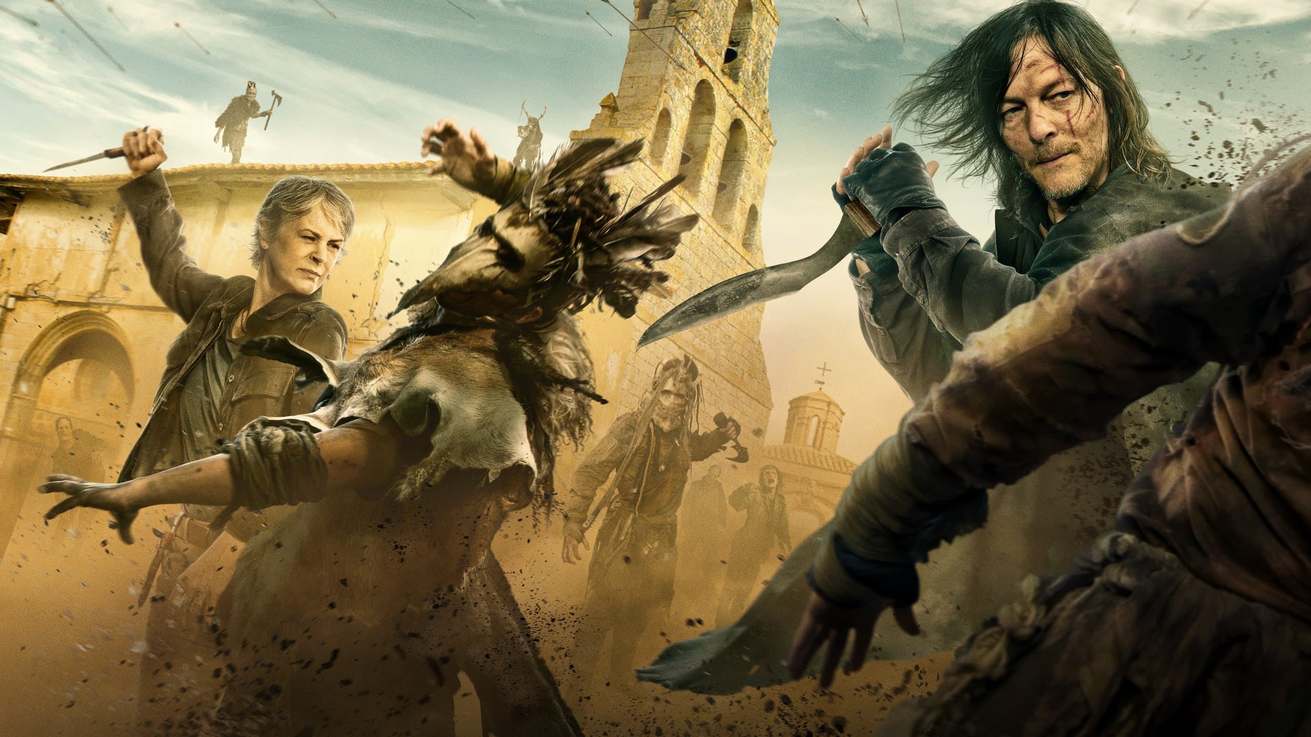 Pano de fundo do filme The Walking Dead: Daryl Dixon