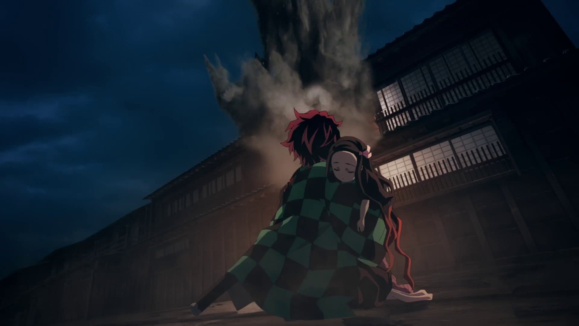 Pano de fundo do filme 鬼滅の刃 遊郭編 決戦