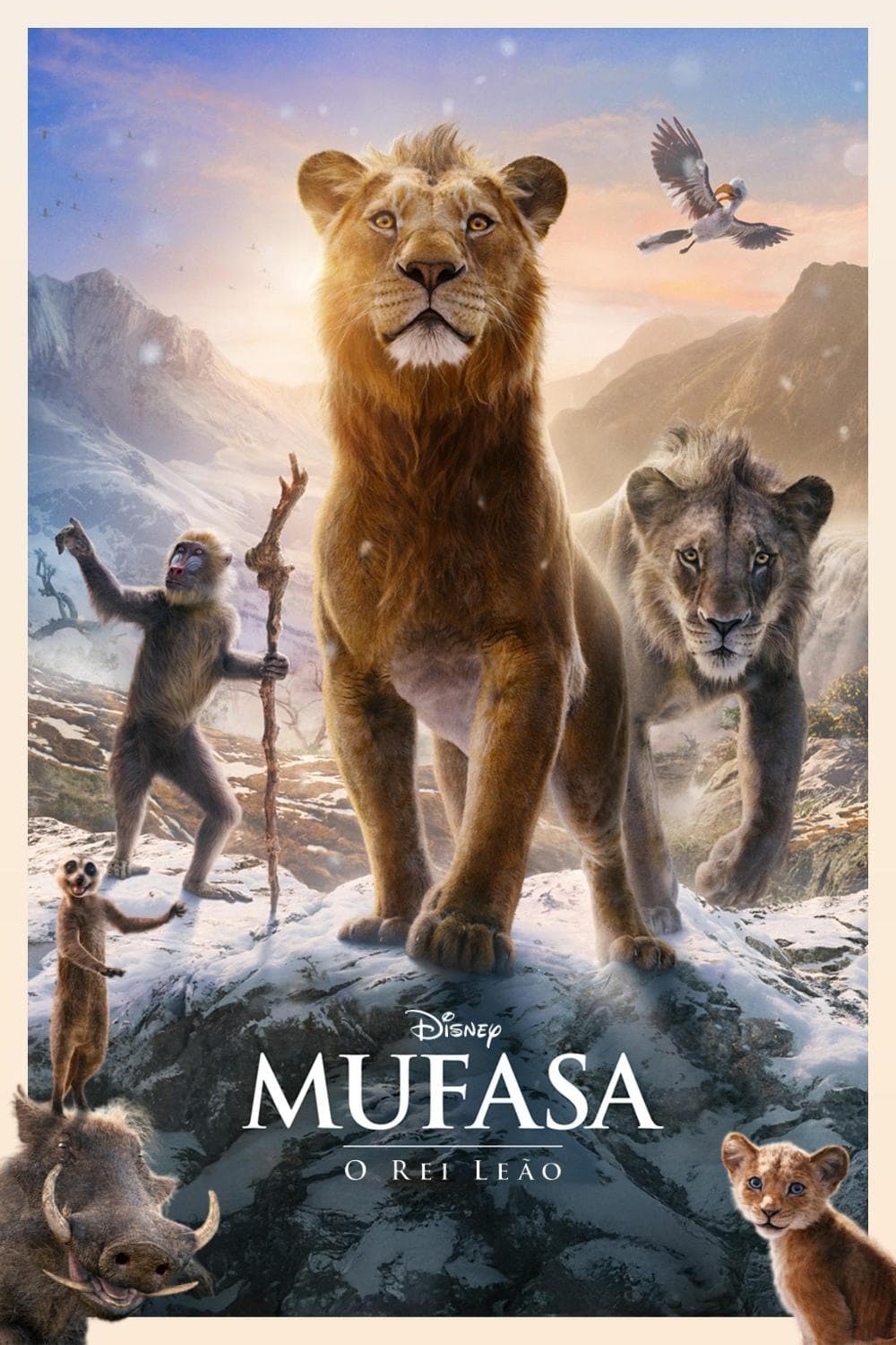 Poster do filme Mufasa: O Rei Leão