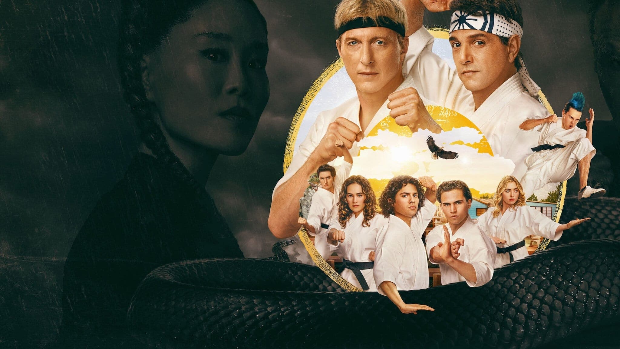 Pano de fundo do filme Cobra Kai