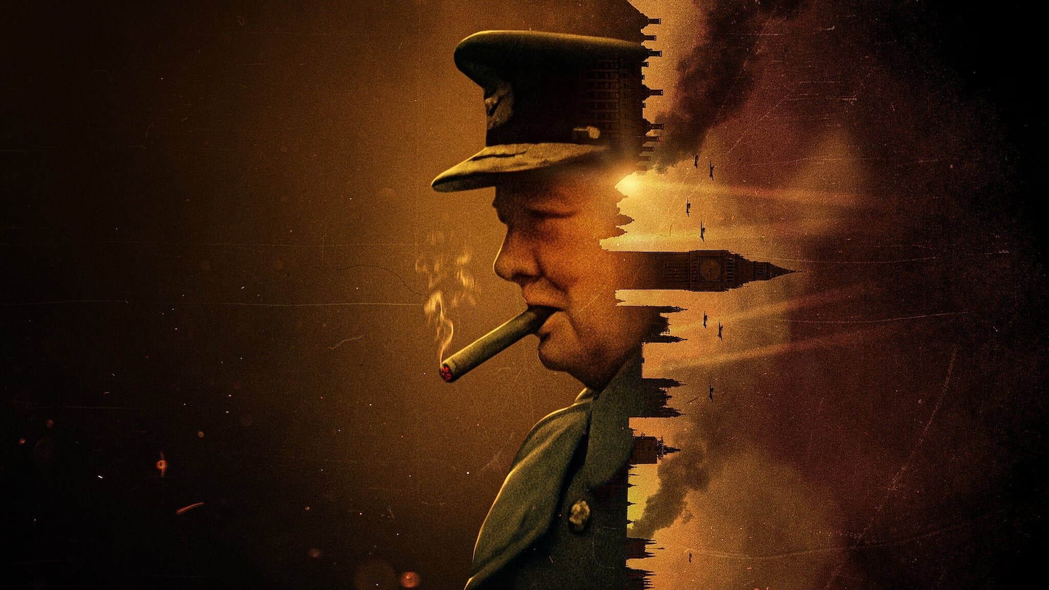 Pano de fundo do filme Churchill em Guerra