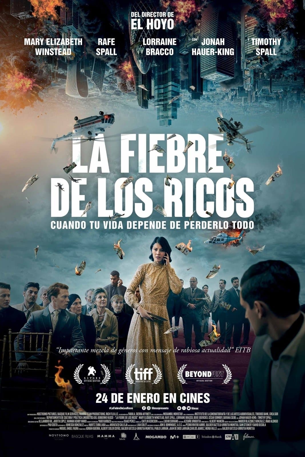 Poster do filme La fiebre de los ricos