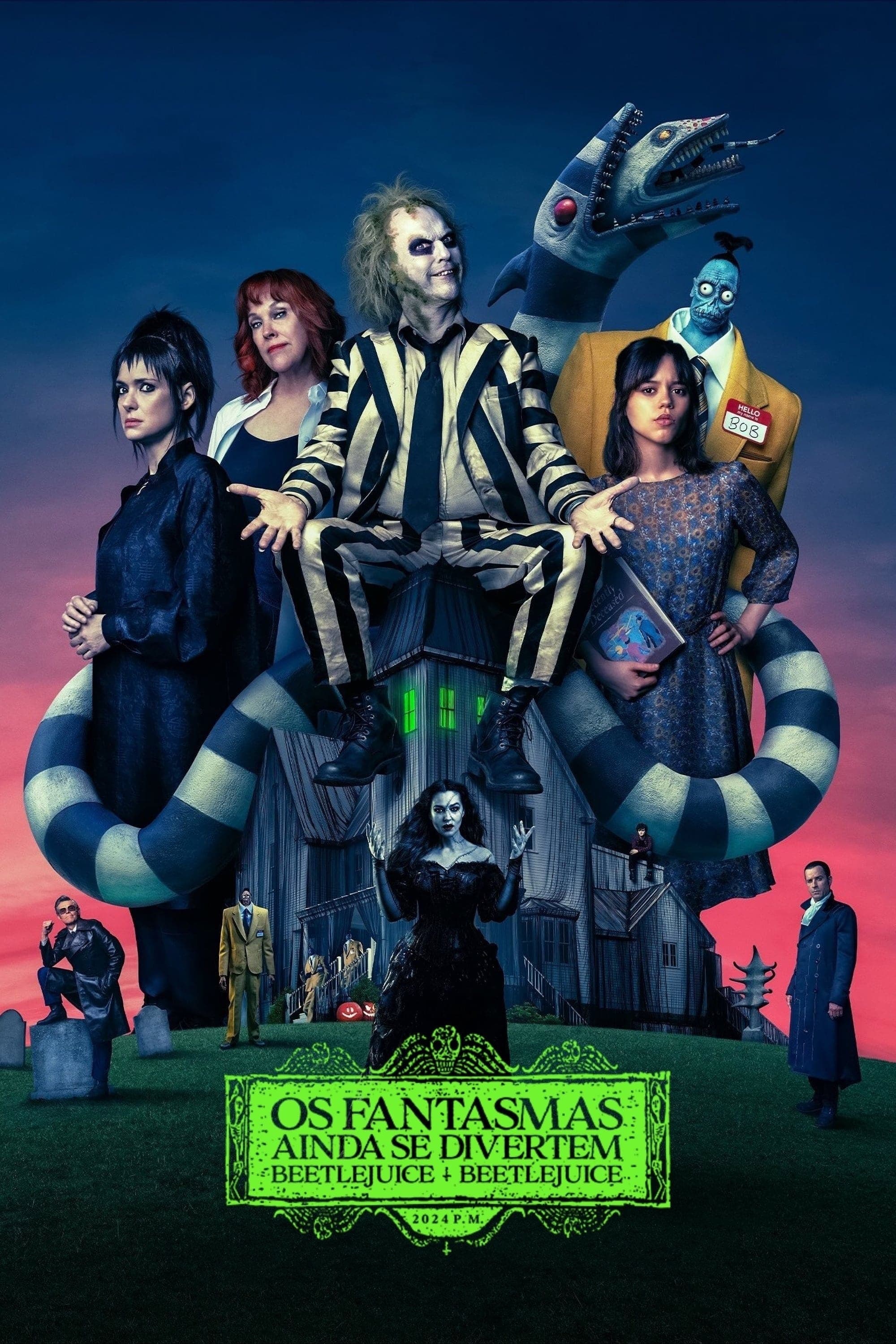 Poster do filme Os Fantasmas Ainda se Divertem: Beetlejuice Beetlejuice