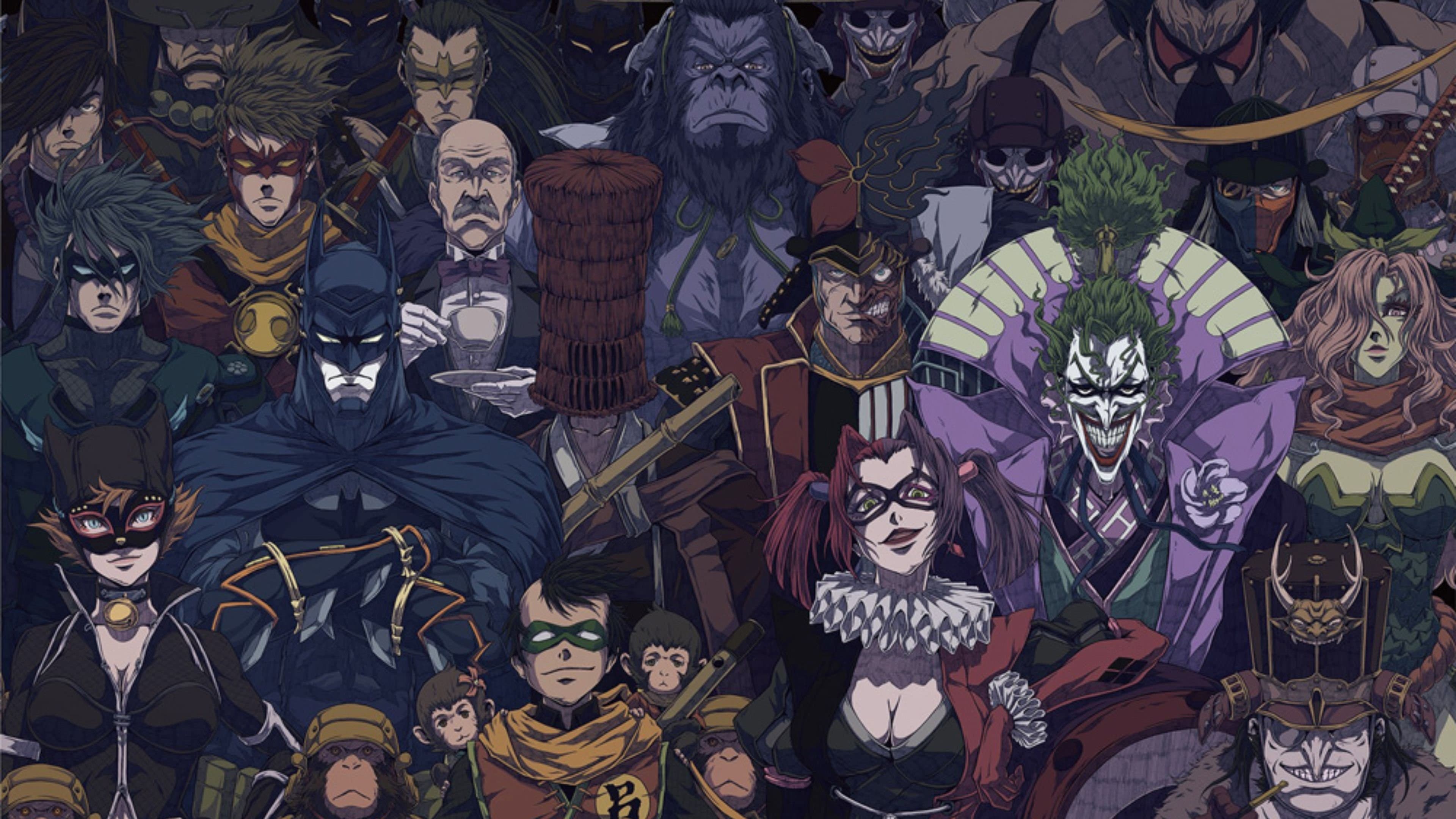 Pano de fundo do filme Batman Ninja