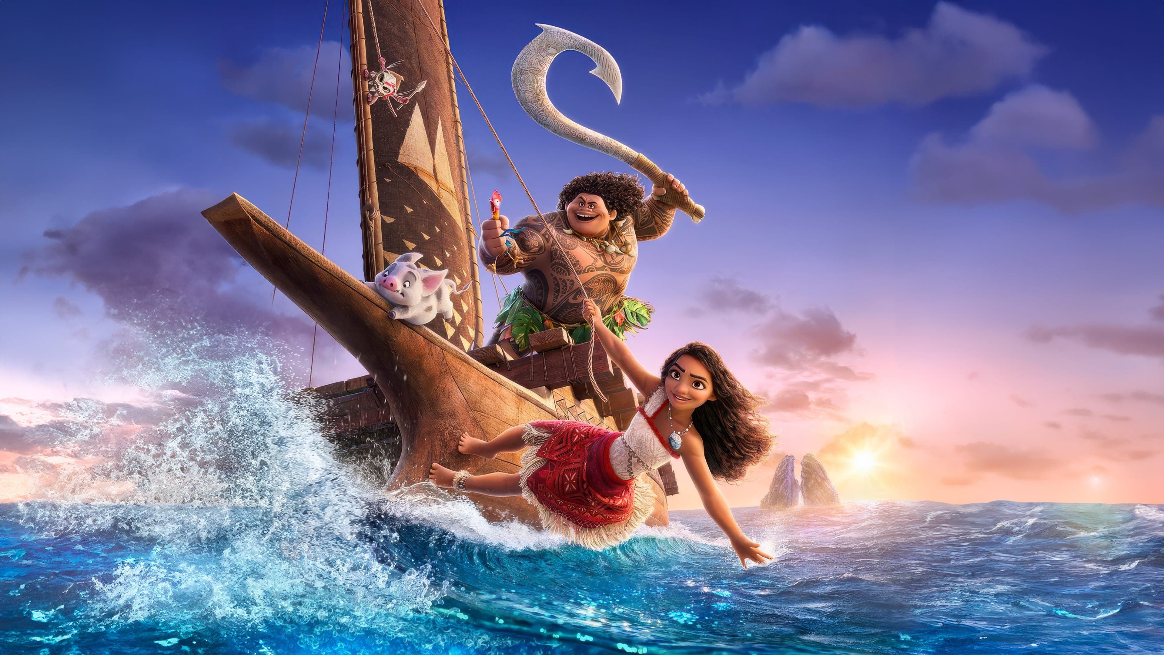 Pano de fundo do filme Moana 2