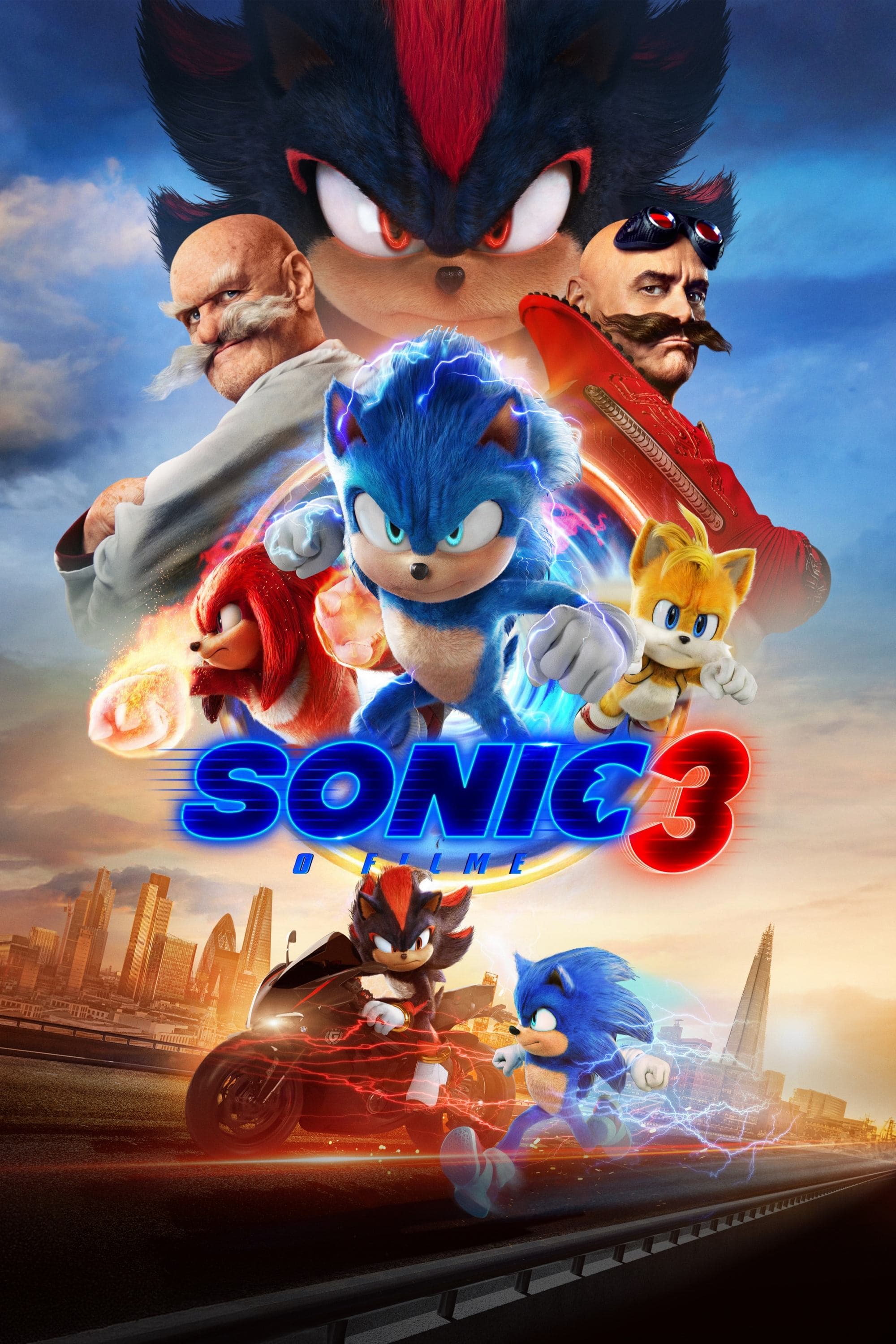 Poster do filme Sonic 3: O Filme