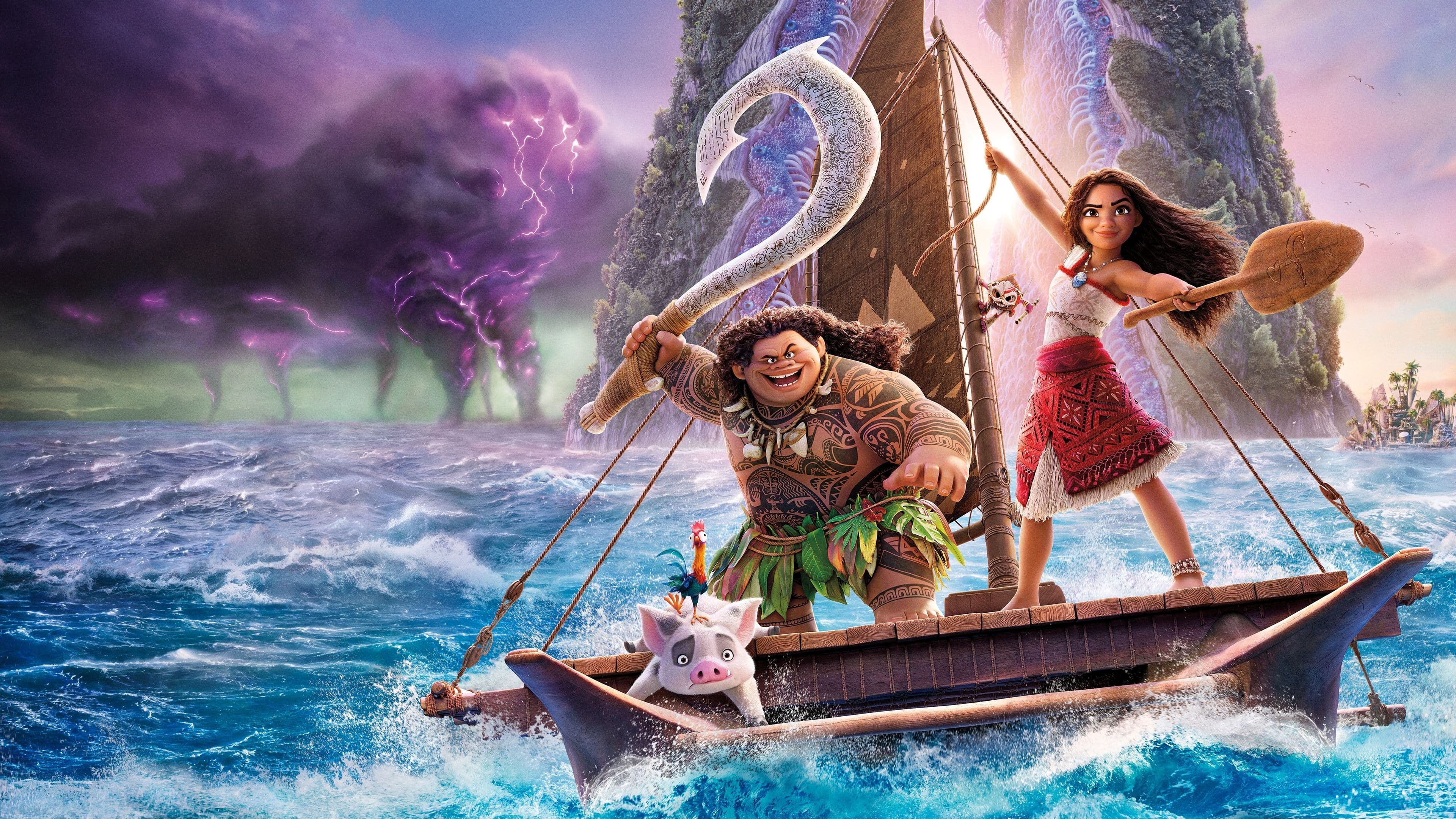 Pano de fundo do filme Moana 2