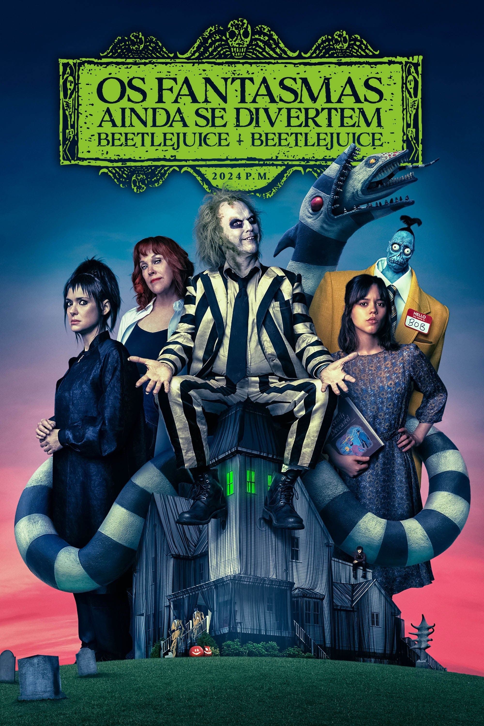Poster do filme Os Fantasmas Ainda se Divertem: Beetlejuice Beetlejuice